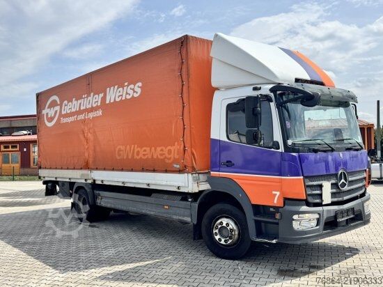 Kamion s ravnom platformom i ceradom MERCEDES-BENZ ATEGO  1224