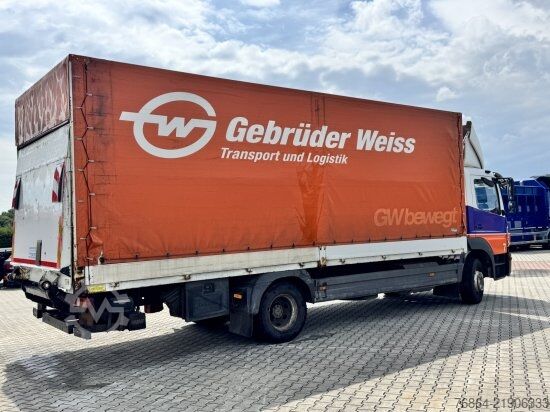 Kamion s ravnom platformom i ceradom MERCEDES-BENZ ATEGO  1224