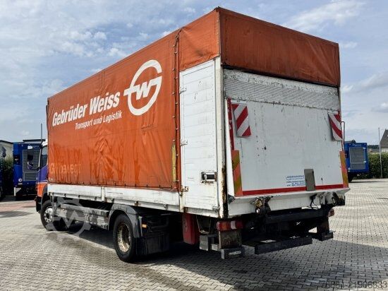 Kamion s ravnom platformom i ceradom MERCEDES-BENZ ATEGO  1224