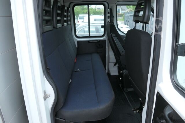 Transportador con plataforma y toldo iveco Daily 70C18H D70C DoKa LBW AHK Klima Tempomat Regaleinbauten COC Standheizung