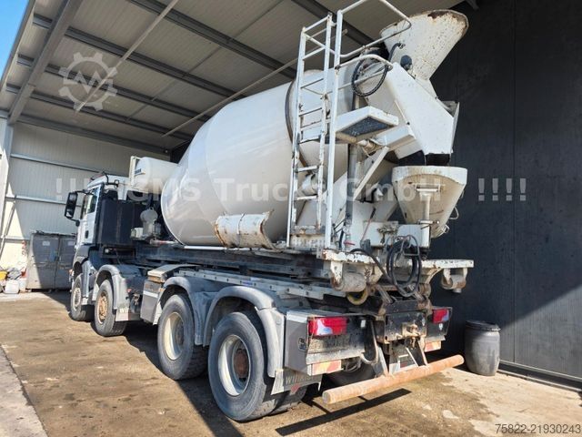 شاحنة خلاطة خرسانة MAN TGS 41.480 / 8X6 / Man+Ret / Abroller+Mixer