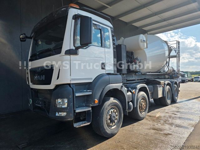 شاحنة قلّابة بذراع تحميل متحرك MAN TGS 41.480 / 8X6 / Man+Ret / Abroller+Mixer