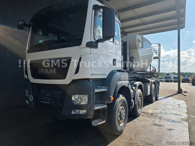 شاحنة قلّابة بذراع تحميل متحرك MAN TGS 41.480 / 8X6 / Man+Ret / Abroller+Mixer