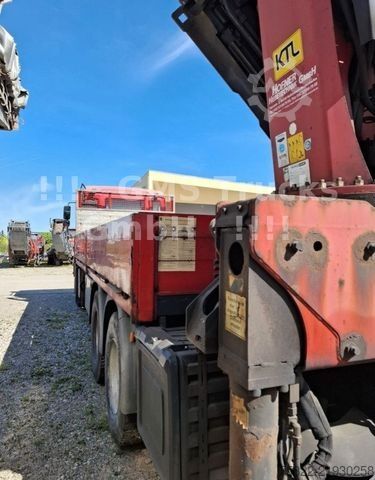 رافعة مثبتة على شاحنة MAN TGA 26.480 / 6X4 / Palfinger Kran PK 36002