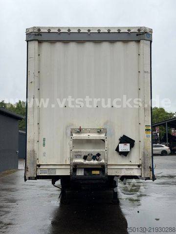 Open semitrailer with tarp KRONE SD Curtainsider, Edscha / MEGA / Liftachse/EBS-E