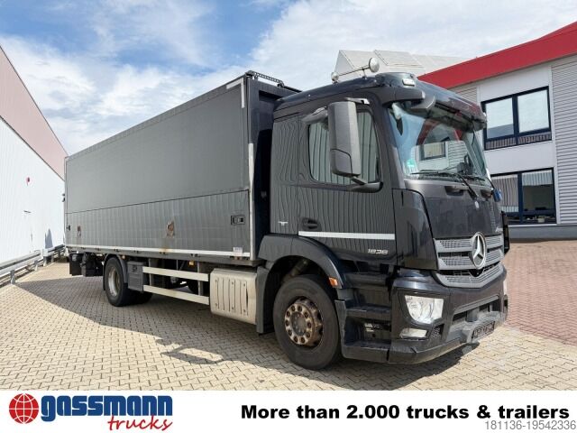 Kamion s sandukom Mercedes-Benz Antos 1836 L 4x2, Getränkekoffer, LBW Dautel