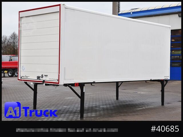 বক্স কাঠামোর সাথে বদলযোগ্য বডি SPIER WB Koffer, 7,45, guter Zustand, verzinkt, Rolltor