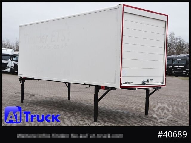 Växlflak med boxstruktur SPIER WB Koffer, 7,45, guter Zustand, verzinkt, Rolltor