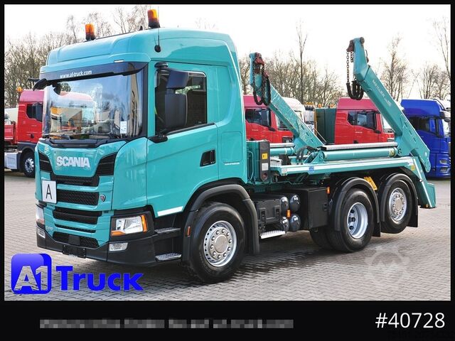 Tippbil SCANIA G410 Meiller AK 16 Funk Lenkachse