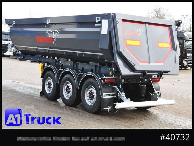 Tippsemitrailer REISCH Steelpipe-R 25m³ NEU Stahl Lift SAF Hardox