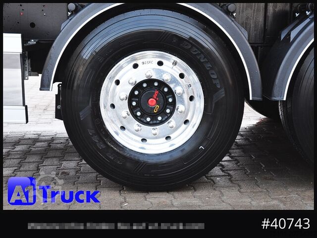 Tippsemitrailer REISCH RHKS, Alu 50m³, NEU Kombitüren, Lift Alu, LED