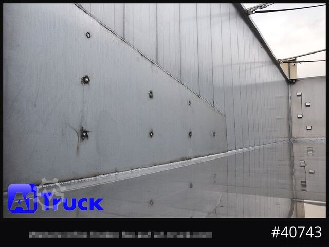 Tippsemitrailer REISCH RHKS, Alu 50m³, NEU Kombitüren, Lift Alu, LED