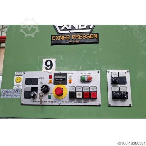 Einständerpresse - Hydraulisch EXNER EEX 25 (UVV)