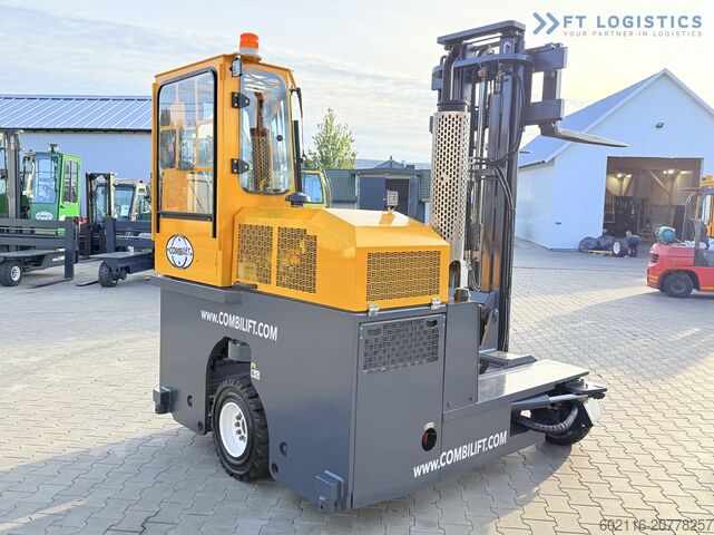 رافعة شوكية رباعية الاتجاهات Combilift C3000 GAS DUPLEX 4500 FREE LIFT CABIN