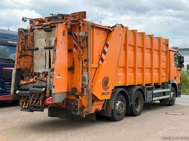 Camión de la basura MERCEDES-BENZ Actros 2532 Müllwagen Zöller Medium XL Klima