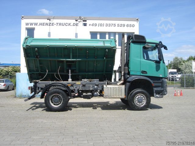 ত্রি-দিক ডাম্প ট্রাক MERCEDES-BENZ Arocs 1843 4x4 2-Achs Allradkipper Bordmatik