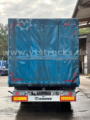 Åben sættevogn med presenning KRONE SD Curtainsider/Rungen/Hubdach/Box/Liftachse