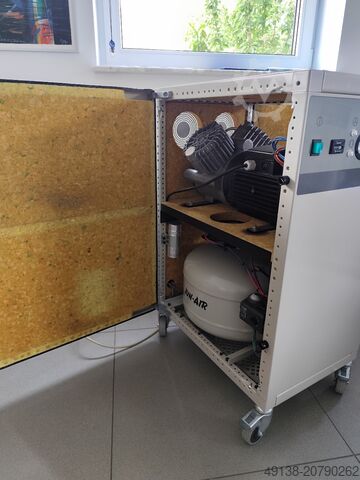 Kompresor me piston, pa vaj në një strehë të papërshkueshme nga zhurma JUN-AIR 2000-25M