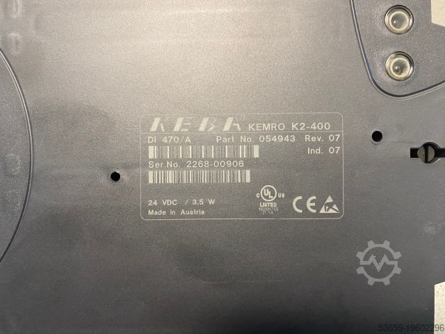 Thẻ điện tử Keba Keba Eingangskarte DI 470/A Kemro K2-400 / 054943