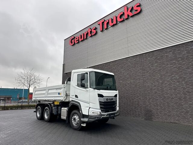 Самосвал DAF XFC 480 FAT 6X4 + 3 ZIJDIGE KIPPER/TIPPER BORD ...