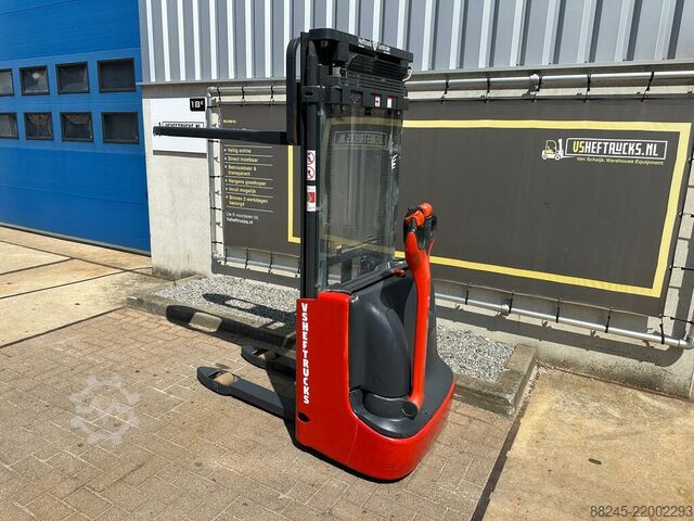 Elektrischer Triplex-Stapler Linde L10, VS-22870 LINDE L10
