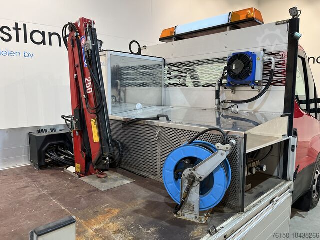 Platformwagen met kraan Iveco Daily 35C16 Open Laadbak / HMF Kraan / Euro 6 /...