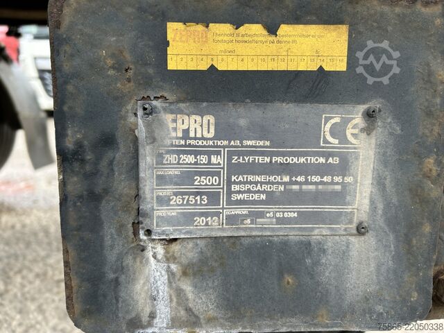Terpal geser Krone Profi Liner / Curtainside / Lift + Steer axle /...