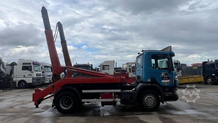 Container transport Scania G94 - 220 (EURO 2 / MANUAL PUMP / MANUAL GEARBO...