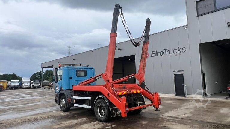 Container transport Scania G94 - 220 (EURO 2 / MANUAL PUMP / MANUAL GEARBO...