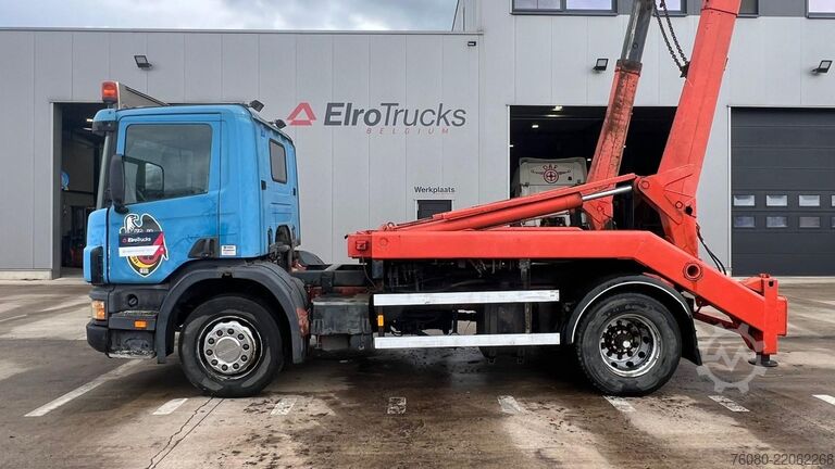 Container transport Scania G94 - 220 (EURO 2 / MANUAL PUMP / MANUAL GEARBO...