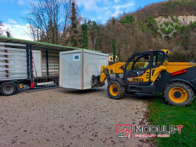 Badkamer container Umkleidecontainer / WC / Duschcontainer 3,00×2,40m