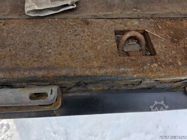 Auflieger mit Pritsche & Plane KRONE Joloda Mega Gardine, Lift, Hubdach