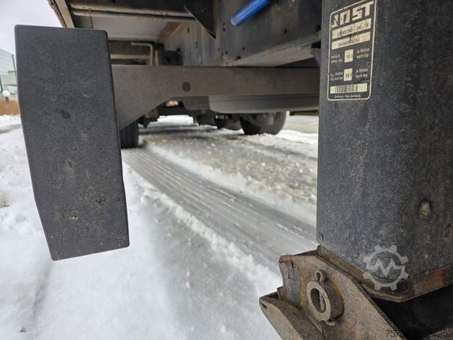 Auflieger mit Pritsche & Plane KRONE Joloda Mega Gardine, Lift, Hubdach