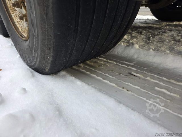Auflieger mit Pritsche & Plane KRONE Joloda Mega Gardine, Lift, Hubdach