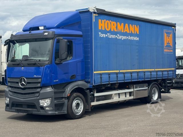 交換ボディトラック MERCEDES-BENZ ANTOS 1836 L / AHK / STAPLERHATERUNG / RS 5,8 m