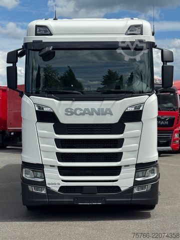 Camion de boissons SCANIA S 500 / RETARDER / LBW / LENKACHSE / LEDER