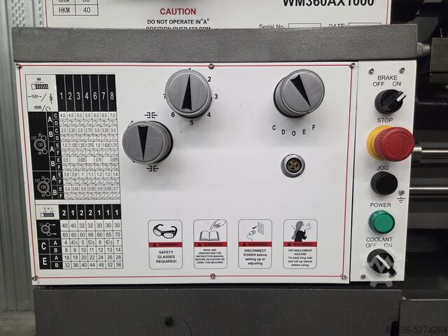 Metallisorvi Rogi WM360AX1000