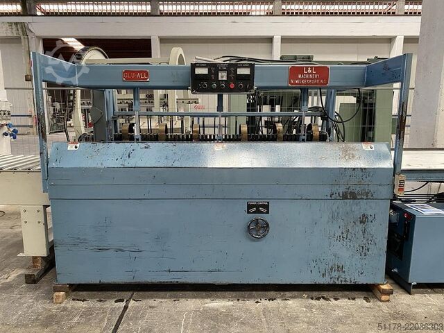 L&L Machinery Inc GLU-ALL Prensa de alta frecuencia para listonado, mesa de 2700x1300 mm. L&L Machinery Inc GLU-ALL