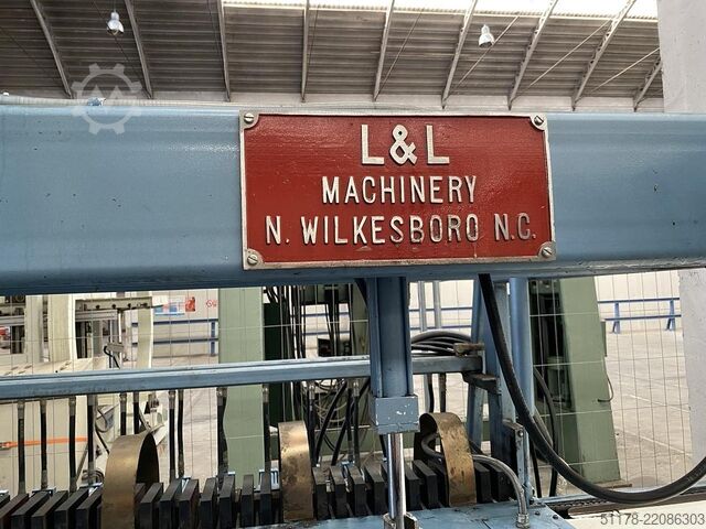 L&L Machinery Inc GLU-ALL Prensa de alta frecuencia para listonado, mesa de 2700x1300 mm. L&L Machinery Inc GLU-ALL