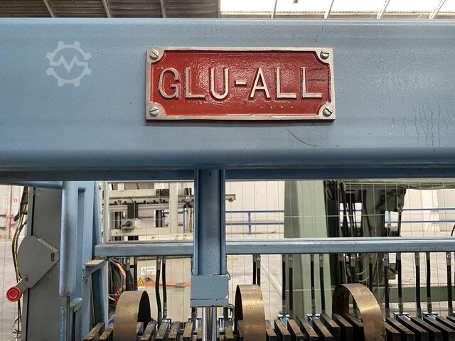 L&L Machinery Inc GLU-ALL Prensa de alta frecuencia para listonado, mesa de 2700x1300 mm. L&L Machinery Inc GLU-ALL