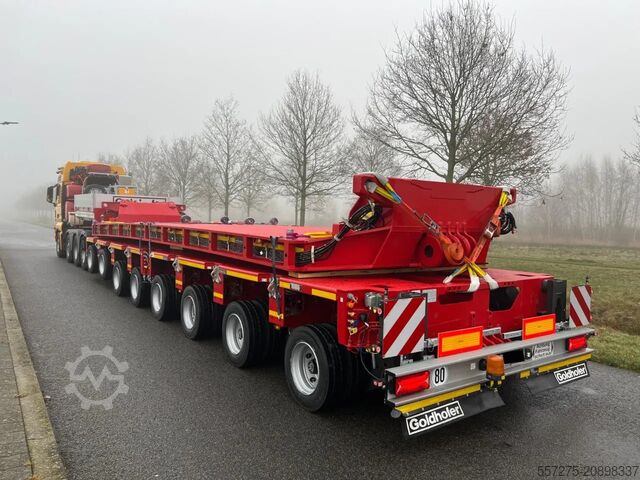 Goldhofer TPH/SL 25 linee d'assi con accessori Goldhofer TPH/SL 25 Axle lines with accessories