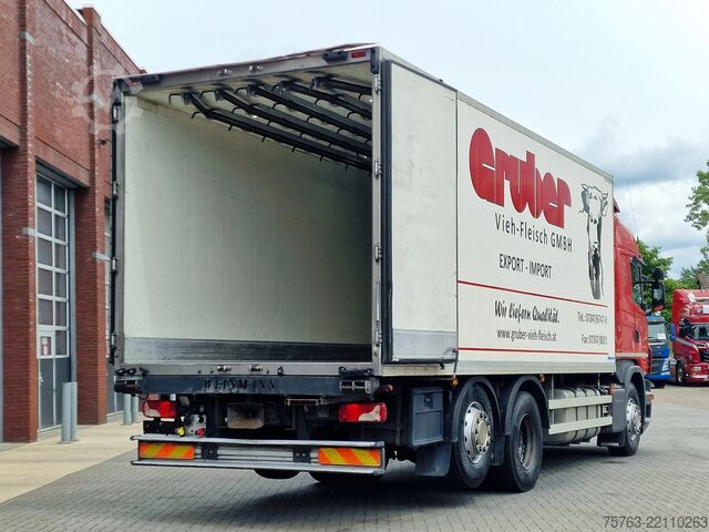 Transport réfrigéré/congélé Scania G440 6x2 - Carrier Frigo Vector 1550 - Hooks/Ro...