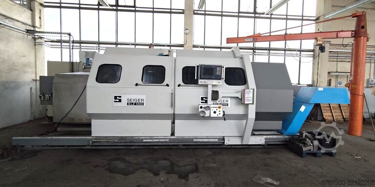 Seiger SLZ 1200 x 3000 重型车床，配备西门子循环控制 Seiger SLZ 1200 x 3000