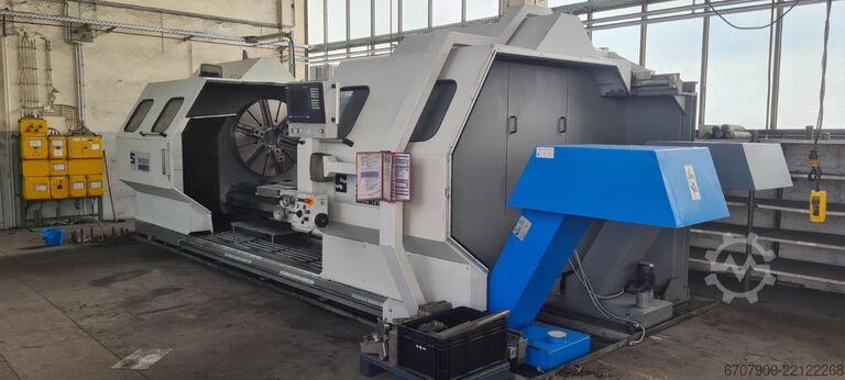 Seiger SLZ 1200 x 3000 重型车床，配备西门子循环控制 Seiger SLZ 1200 x 3000