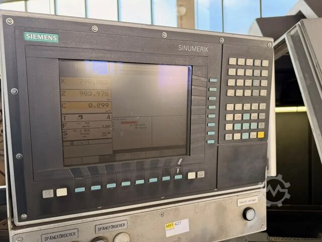 Seiger SLZ 1200 x 3000 重型车床，配备西门子循环控制 Seiger SLZ 1200 x 3000