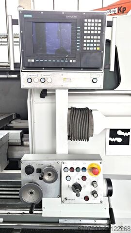 Seiger SLZ 1200 x 3000 重型车床，配备西门子循环控制 Seiger SLZ 1200 x 3000