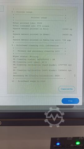 Mesin cetak digital HP R2000 (45.000m² only)