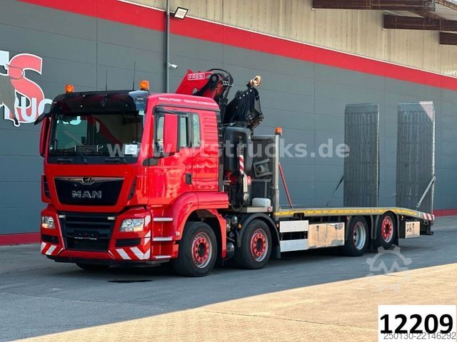 Autodraagtruck MAN TGS 35.420 8x2-6 BL BEKO/ FASSI/Funk/Klima/Rampe