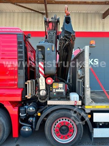 Autodraagtruck MAN TGS 35.420 8x2-6 BL BEKO/ FASSI/Funk/Klima/Rampe