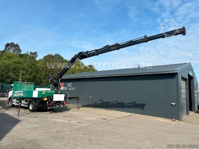 Düz kasa kamyon MERCEDES-BENZ Axor 1929 4x2 Pritsche + HIAB Ladekran